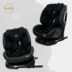 Siège auto naissance à 12 ans Rotatif- Isofix Grp 0/1/2/3 – Noir