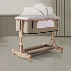 Kidilo Lit Cododo 3 en 1 avec moustiquaire – Beige