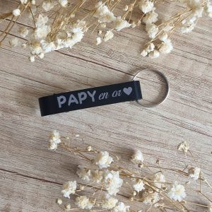 Porte clé décapsuleur  – papy en or