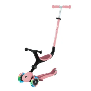 Trottinette Évolutive Globber GO•UP Active Plus Lights – Rose Pastel