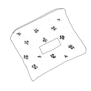 Pochette plate personnalisable