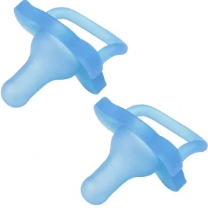 Dr. Brown&rsquo;s Pack de 2 Sucettes en silicone HappyPaci 0M+ – Bleu