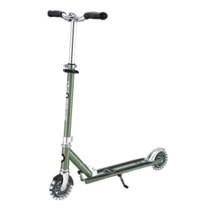 Trottinette Globber Flow Elements Lights Chrome Olive