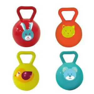 Hochet Balle Multicolore Ludi – Éveil Bébé Ludique et Sûr