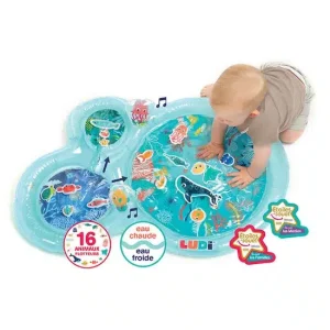 Ludi Tapis d&rsquo;eau Marin Bleu