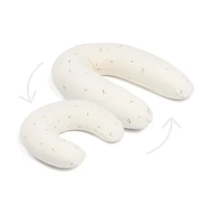Doomoo Coussin Twisty 2 en 1 – Crème