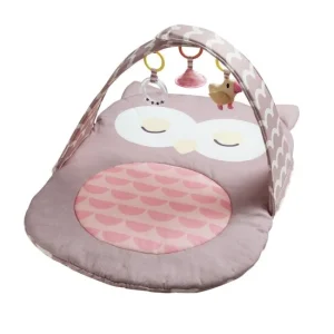 Hape Tapis d&rsquo;éveil pliable chouette Rose