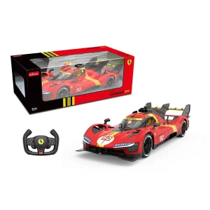 Ferrari 499P Rastar Voiture Télécommandée 1:14 Rouge