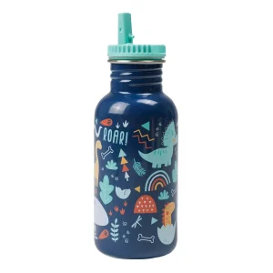 Eurekakids – Gourde A Paille Bleu Dinosaure