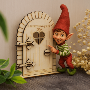 Porte magique lutin, fée ou souris