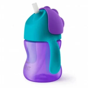 AVENT TASSE MAUVE A PAILLE 200ML 9M+ SCF796/02