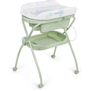 Baignoire et matelas à langer vert – Ms
