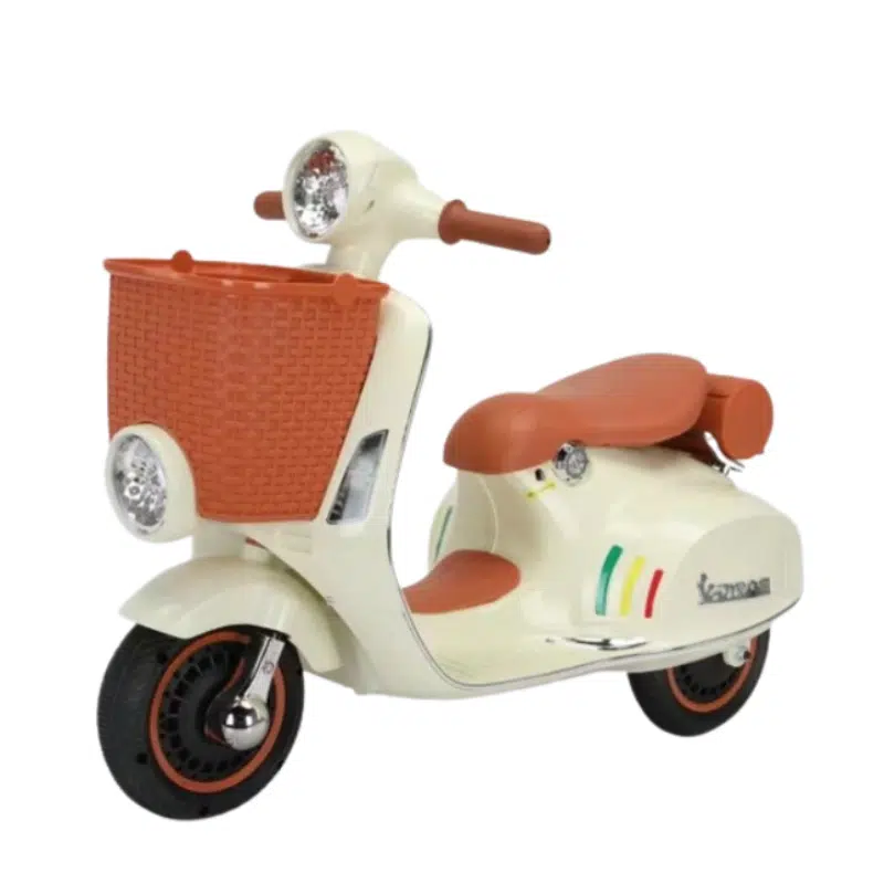 Moto électrique vespa 12V pour enfants
