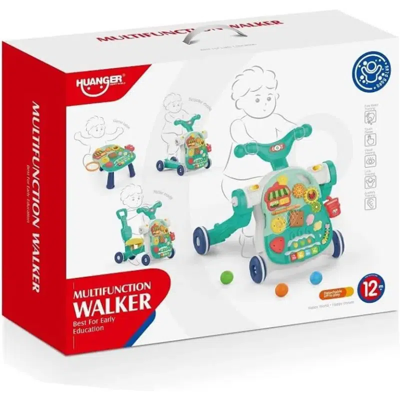 Trotteur multifonction 4 en 1 pour bébé – Huanger – Image 2