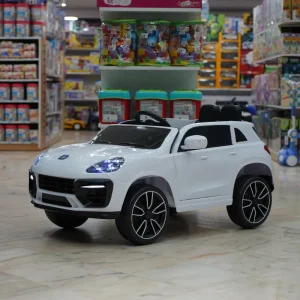 Voiture Électrique Porsche Cayenne 12V Blanche