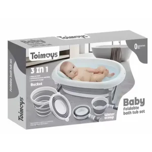 Ensemble baignoire pliable 4 pcs – Toimoys