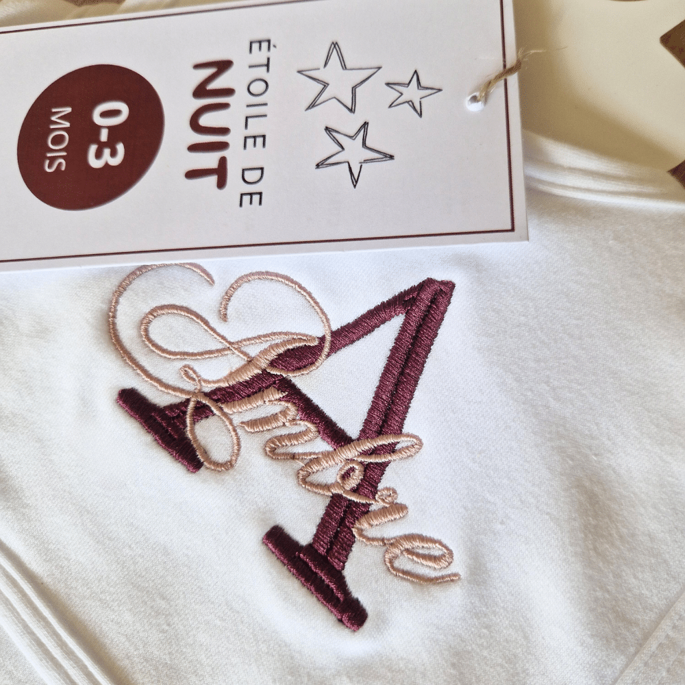 Kit naissance personnalisé avec broderie – Image 4