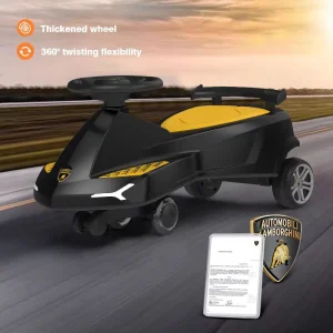 Voiture à bascule enfant Lamborghini Lebei NOIR