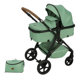 Poussette Combinée 2 en 1 Bébé avec Nacelle – KIDILO