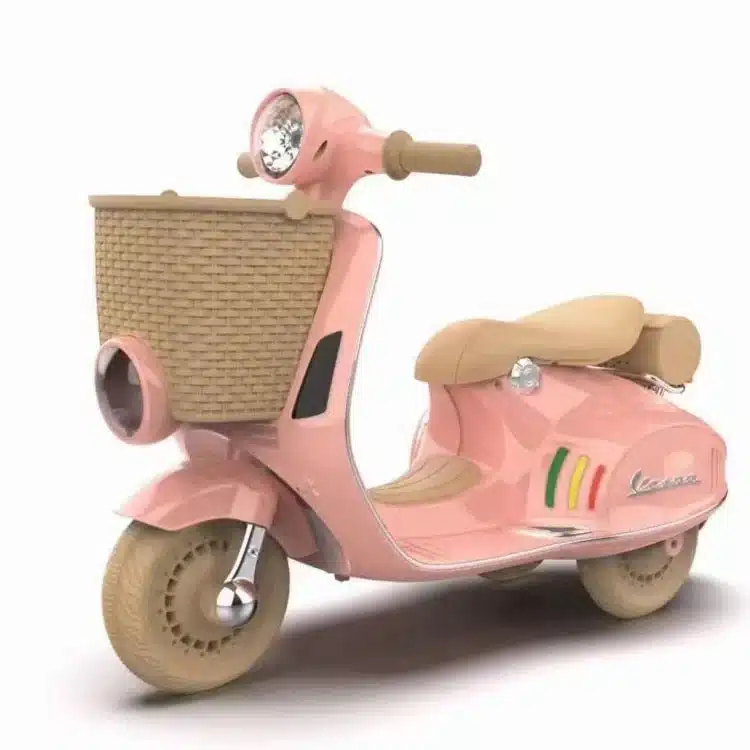 Moto électrique vespa 12V pour enfants – Image 2