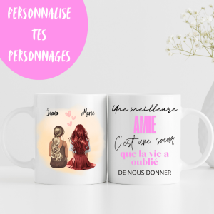 Mug Meilleures Amies Personnalisé