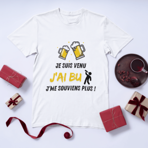 T-shirt  – Je suis venu, j’ai bu
