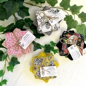 10 Lingettes Démaquillantes Lavables en Bambou