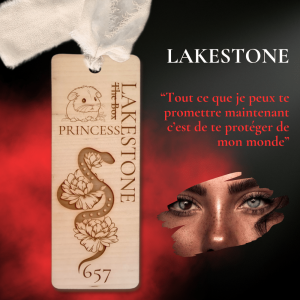 BOOKTOK Marque page LAKESTONE