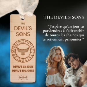 BOOKTOK marque page – THE DEVIL’S SONS