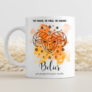 Mug – signe astrologique Bélier