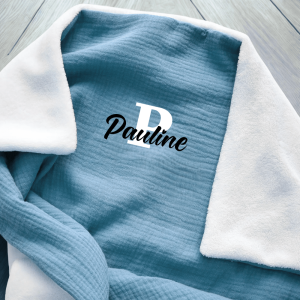 Couverture bébé personnalisée