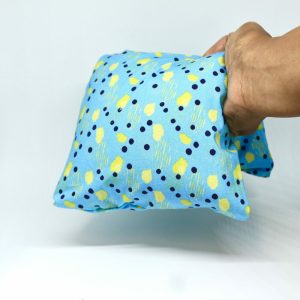 Bouillotte sèche aux graines de lin – Coton bio