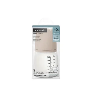 Biberon ZERO-ZERO anticolique 180 mL débit S MED