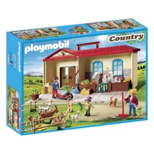 A FERME TRANSPORTABLE – PLAYMOBIL COUNTRY 4897