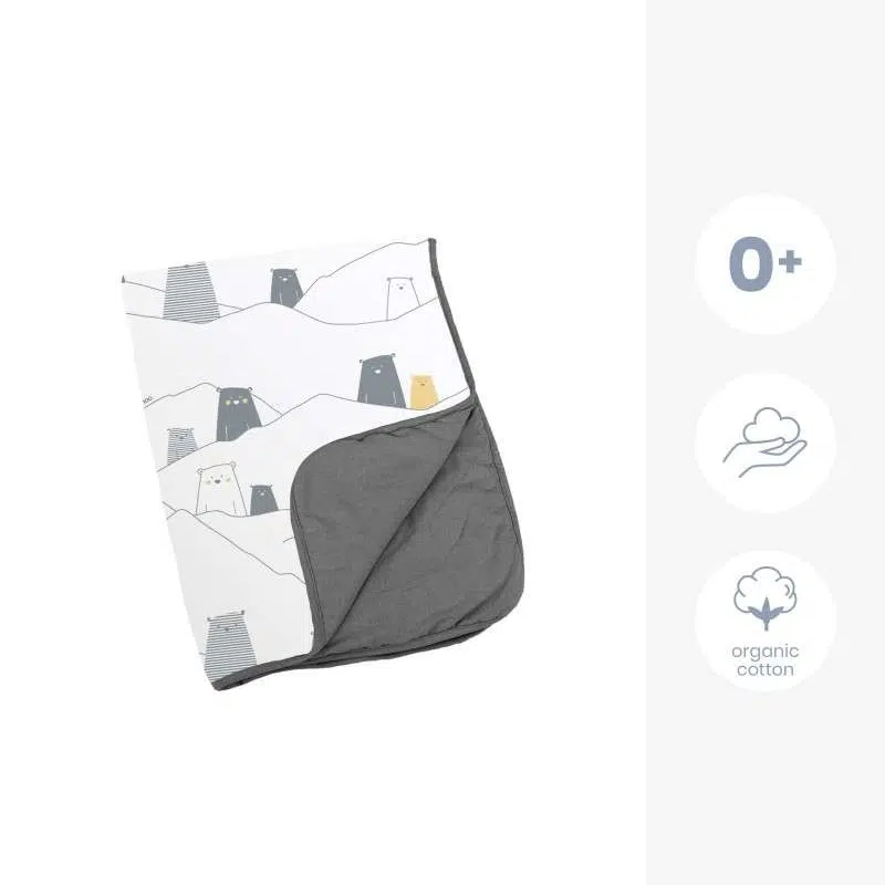Couverture Dream Bear Grey 75×100 Doomoo – Image 2