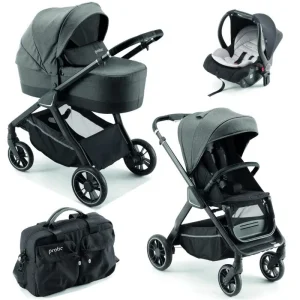 poussette trio PALI PRATIC Chrome Anthracite
