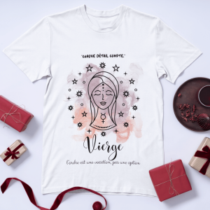 T-shirt astrologique – signe Vierge
