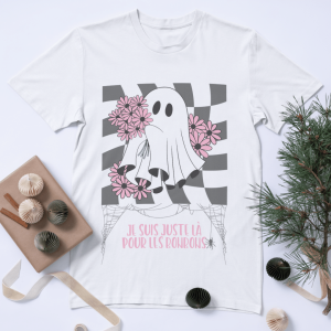 T-shirt Halloween🎃– “Je suis juste là pour les bonbons”