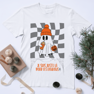 T-shirt Halloween🎃– “Je suis juste là pour les bonbons”