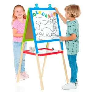 Tableau Creatif en bois 2 en 1 – 46 pcs – molto
