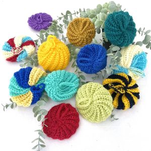 Tawashi Boule – Éponge Lavable Zéro Déchet