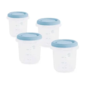 SET 4 POT DE CONSERVATION BLEU -MINILAND