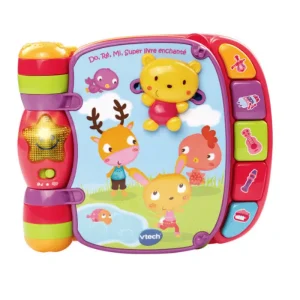 LIVRE INTERACTIF – DO, RÉ, MI ENCHANTÉ ROSE – VTECH