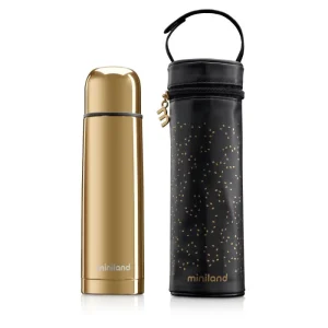 THERMOS DELUXE 500ML gold + SAC ISOTHERME