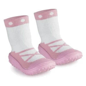 Chaussette  my first steps rose – MS