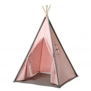 TENTE TEEPEE ROSE – KIOKIDS