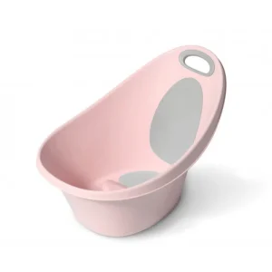 BAIGNOIRE AVEC BOSSE ET PIEDS ANTIDÉRAPANTS ROSE – KIOKIDS