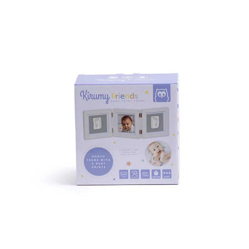 Eurekakids – CADRE EMPREINTES BLANC/GRIS – Image 2