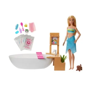 COFFRET POUPÉE BARBIE BAIN COLORÉ – MATTEL