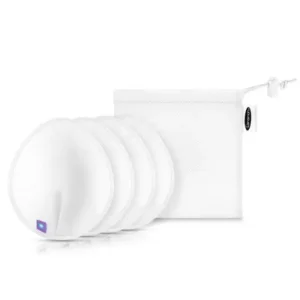 Coussinets d&rsquo;allaitement lavables x4 blancs – LANSINOH